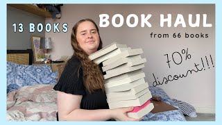 big book haul  13 books from 66 books and ASDA [upl. by Moria925]