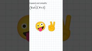 Expand and Simplify Double Brackets🔥maths algebra algebra1 [upl. by Ecirtal]