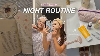 SELF CARE ROUTINE hair masks skincare amp more ✧･ [upl. by Aninep740]