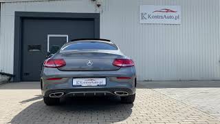 Mercedes C200 Coupe W205 C205 sound exhaust AMG popampbang [upl. by Walford796]