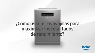 ¿Cómo utilizar mi lavavajillas para maximizar los resultados de rendimiento  by Beko [upl. by Osicnarf]