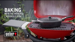 Baking with the Weber Q Casserole Dish [upl. by Lliw]