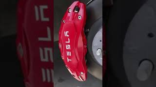 Caliper Covers for Tesla Model Y Brake Caliper Cover 1920in Tires Wheel Hub Brake Set of 4 [upl. by Grimes]