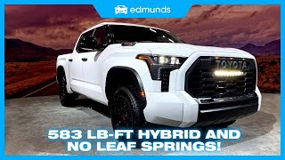 2022 Toyota Tundra First Look  Toyotas FullSize Pickup Gets a Redesign  Price Updates amp More [upl. by Spearing]