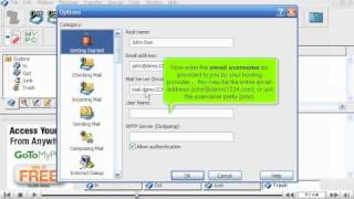 How to configure an email account in Eudora  Configuring Email Tutorials [upl. by Gean]