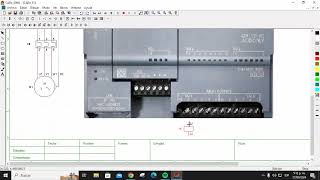 Arranque directo motor trifásico con PLC S7 1200 [upl. by Letitia822]