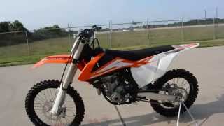 8399 2016 KTM 250 SXF Overview and Review [upl. by Anirol390]