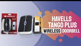 HAVELLS TANGO PLUS WIRELESS DIGITAL DOORBELL II UNBOXING amp REVIEW II WIRELESS DOORBELL II DOORBELL [upl. by Kayley]