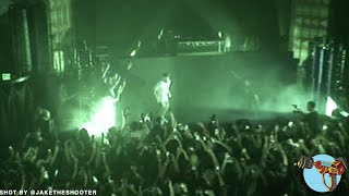 ADIN ROSS STAGE DIVE AT SKI MASK SHOW [upl. by Gamber]