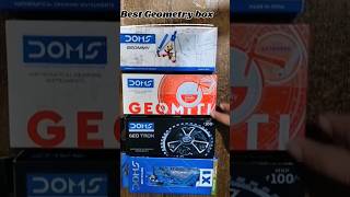 Best geometry box Doms unboxing doms ka best geometry box doms geometry box shorts stationery [upl. by Kelleher]