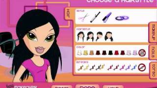 Bratz Fashion Makeover game enjoy D [upl. by Amaris]