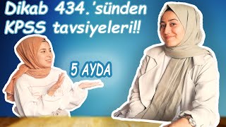 DİKAB 434sünden çalışma tavsiyeleri [upl. by Aible907]