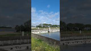 The Ghent–Terneuzen Canal by bike in the Netherlands [upl. by Eidua259]