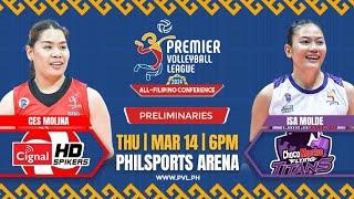 CIGNAL vs CHOCO MUCHO  Full Match  Preliminaries  2024 PVL AllFilipino Conference [upl. by Jones]