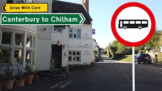 Driving Canterbury to Chilham [upl. by Hsital]