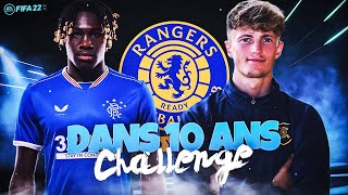 FIFA 22  CARRIÈRE RANGERS  10 ANS CHALLENGE PS5 [upl. by Riva933]