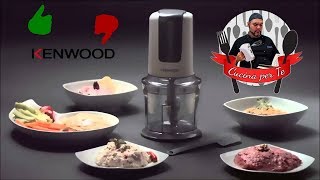 Tritatutto Kenwood CH580  la video Recensione [upl. by Otreblide]