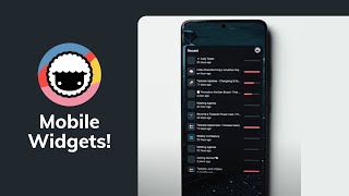 Taskade New Mobile Widgets Tutorial [upl. by Mercie]