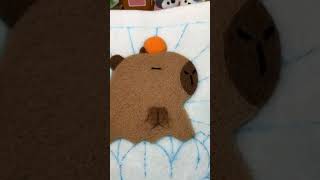 DIY Needle Felting Cute Capybara Creation [upl. by Hilda]