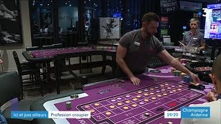 Découvrez la profession de croupier [upl. by Eillah]