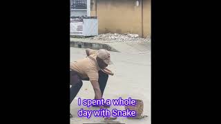 😱😱 What Snake did to this man viralshorts fyp yutubeshorts [upl. by Bellew]