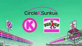 Circle K Sunkus Logo Effects Sponsored by Pyramid Films 1978 Effects EXTENDED [upl. by Eeslek]