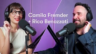 Camila Fremder e Rica Benozzati  Bonita de Pele Videocast [upl. by Ahsemit]