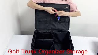 Golf Trunk Organizer Storage [upl. by Drofdeb]