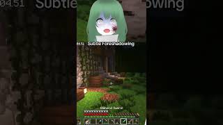 Subtle foreshadowing 😔 minecraft vtuber vtuberclips [upl. by Geneva]