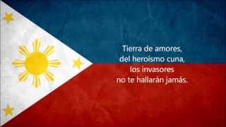 The Philippine National Anthem in EspañolEnglish amp Tagalog [upl. by Isherwood]