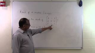 Chapter0405 Lesson Rank of a Matrix Example 2 [upl. by Clarisse510]