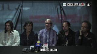 IndioTV ViveLatino  CAIFANES Conferencia de prensa [upl. by Sigismondo286]