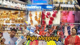 Durga Puja Shopping 2024 New Market  Zudio  Sree Leathers  V Mart  New Collections [upl. by Normie194]