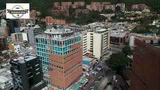 VOLANDO EN DRONE 4K  LA NUEVA TORRE DE SERVICIOS AMBULATORIOS FUNDACION SANTA FE [upl. by Harehs]