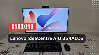 Lenovo IdeaCentre AIO 3 24ALC6 Unboxing  AMD Ryzen 3 7330U amp AMD Radeon Graphics [upl. by Lias92]