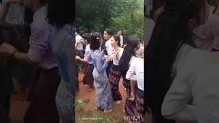 Myanmar beautiful girl dance fypシ゚viral youtubeshorts [upl. by Dorolice]