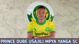 USAJILI YANGA 2024 NA 2025 Rasmi Usajili Wa Prince Dube Yanga SC Umekamilika Usajili Yanga Leo [upl. by Isabella596]