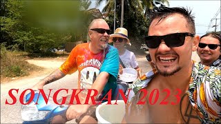 SONGKRAN 2023  Thai New Year celebration  Ko Phangan Thailand [upl. by Merriam]