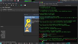 Parrot Linux  Create A GPG Key With GPA [upl. by Diver215]