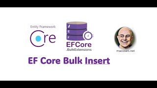 EF Core  Inserindo um grande volume de dados BulkInsert [upl. by Martineau]