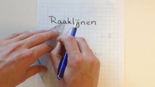 Raaklijnen tekenen [upl. by Klingel]