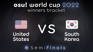 THE LEGENDARY MATCH  UNITED STATES vs SOUTH KOREA  osu World Cup 2022 [upl. by Kendrick]