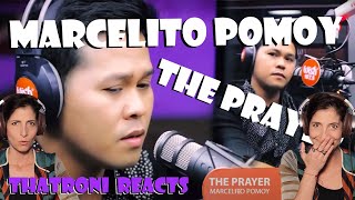 Marcelito Pomoy The Prayer Wish 1075 reaction [upl. by Aineg]