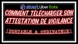 COMMENT TÉLÉCHARGER ATTESTATION DE VIGILANCE  URSSAF  COURSIER À VÉLO [upl. by Birdie]