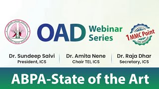 ICS Webinar on ABPA the OAD Webinar Series [upl. by Leschen995]