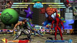 MARVEL VS CAPCOM 3  ALL SUPERS [upl. by Anak]