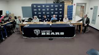 Leetonia BOE Meeting April 24 2024 [upl. by Mcdade]