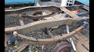 Rear Suspension Drop on the Chevy C10 [upl. by Sonahpets]