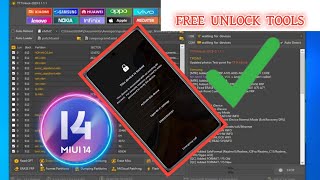 Xiaomi mi account remove mi account Unlock Tool Free MIUI 14  TFT Unlock Tooltft [upl. by Elokkin570]