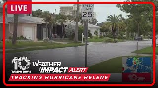 Flooding in St Pete Beach ahead of Helene [upl. by Shirah]